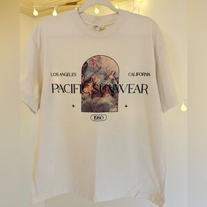 Pacific Sunwear Cream Renaissance Tee
